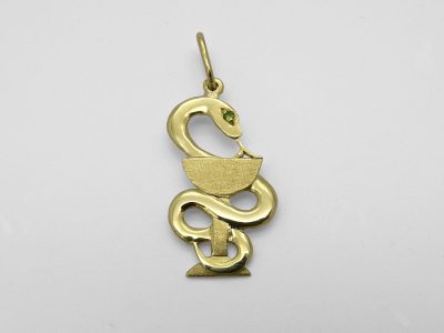 Sárgaarany gyógyszerész medál